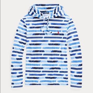 Hooded polo tee
